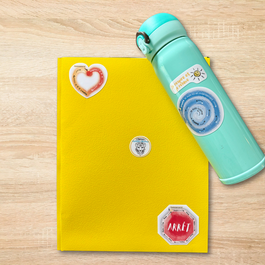 Duo Respiration & 5 sens – Deux feuillets pour s’ancrer avec douceur dans le moment présent