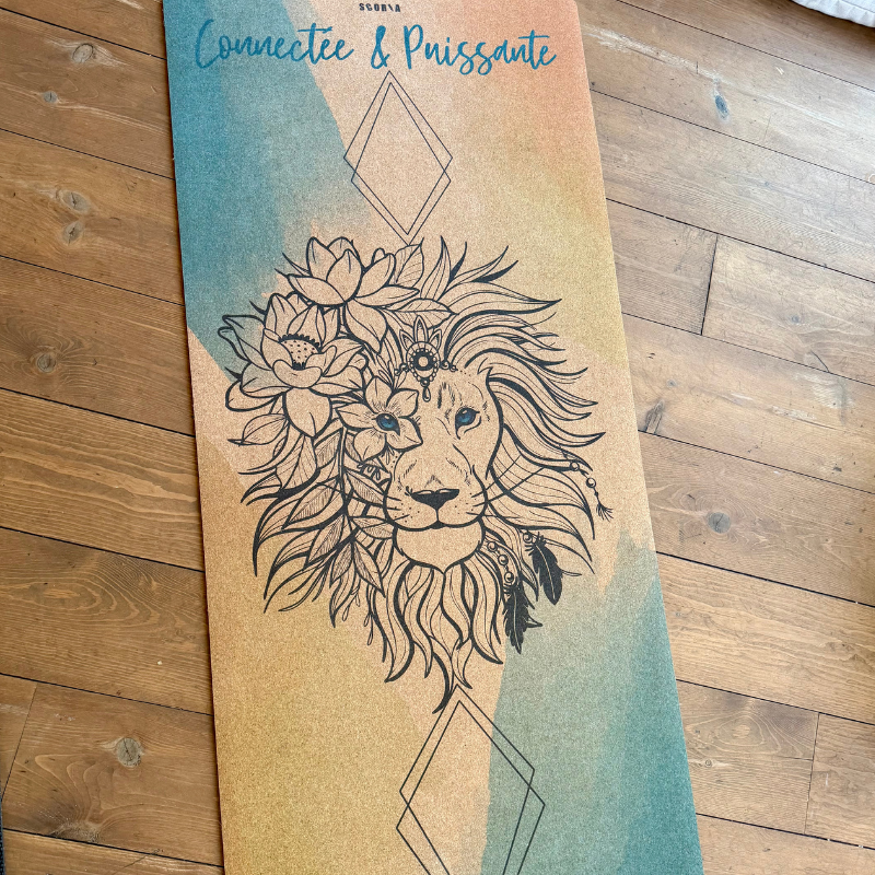 Tapis de yoga en liège écologique
