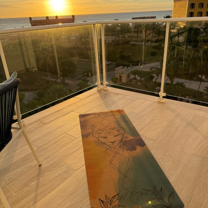 Tapis de yoga en liège écologique