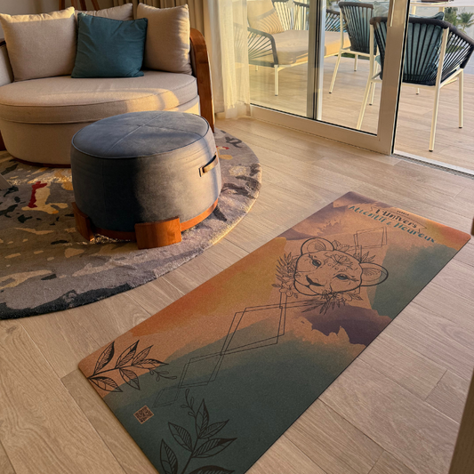 Tapis de yoga en liège écologique