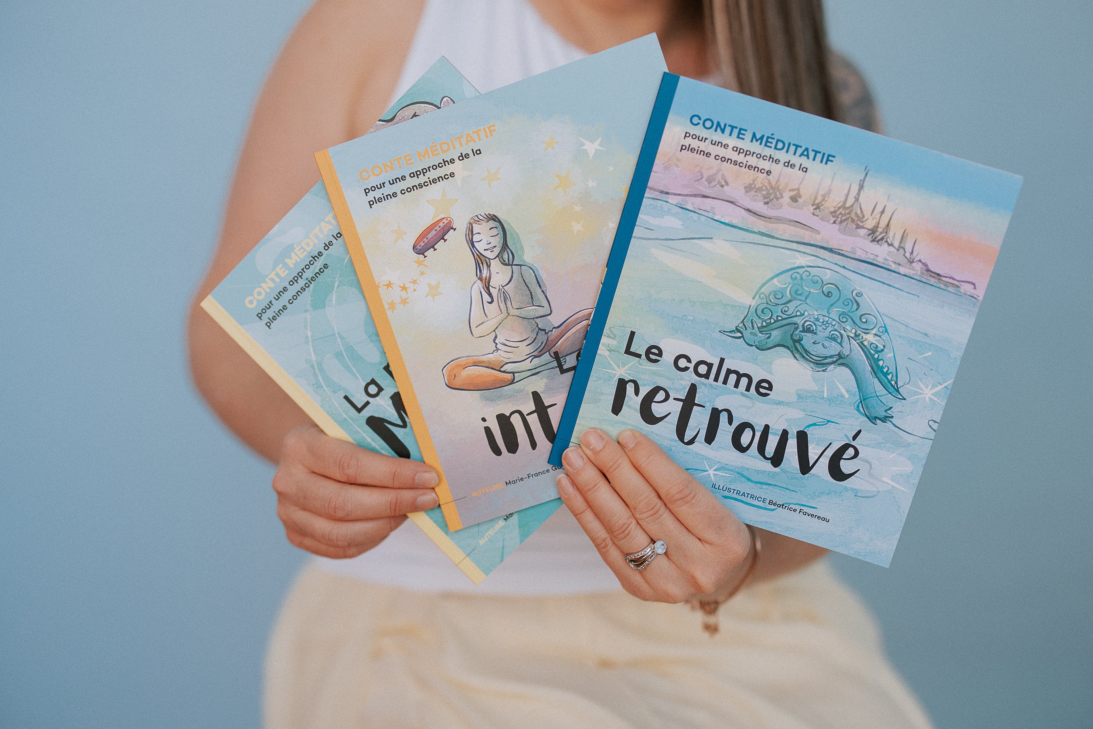Ensemble cadeau - 3 livres & étiquettes
