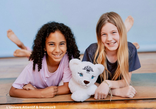 Ahimsa | Peluche lestée pédagogique pour enfants