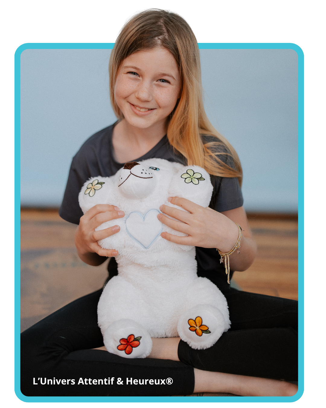 Ahimsa | Peluche lestée pédagogique pour enfants