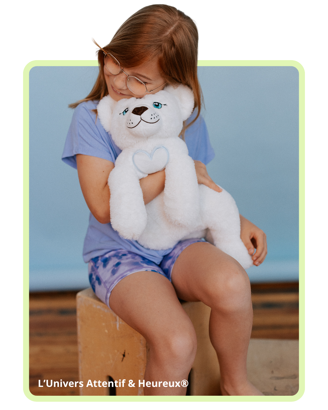 Ahimsa | Peluche lestée pédagogique pour enfants