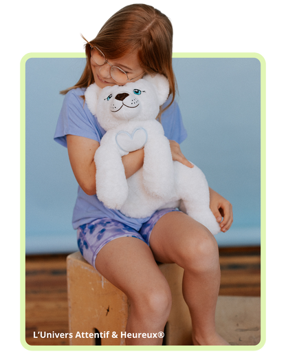 Ahimsa | Peluche lestée pédagogique pour enfants