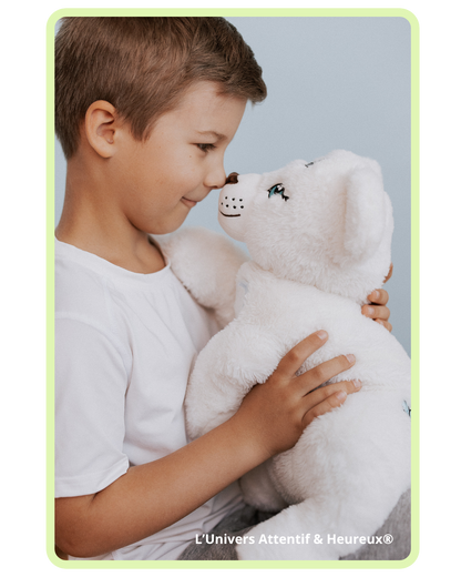Ahimsa | Peluche lestée pédagogique pour enfants