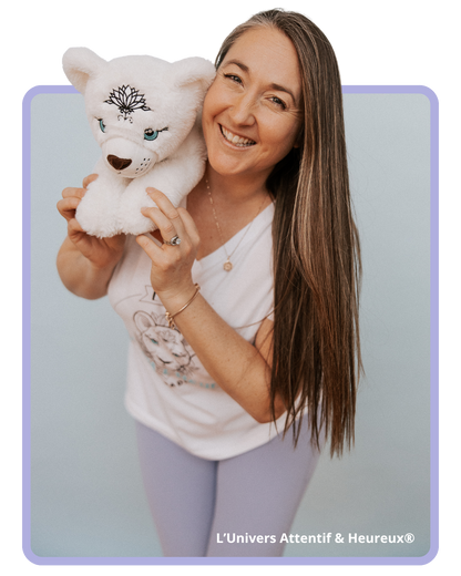 Ahimsa | Peluche lestée pédagogique pour enfants