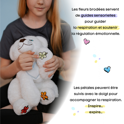 Ahimsa | Peluche lestée pédagogique pour enfants