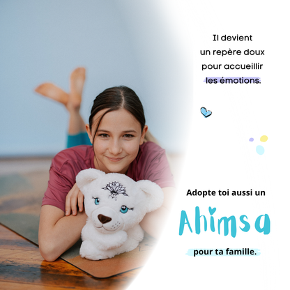 Ahimsa | Peluche lestée pédagogique pour enfants