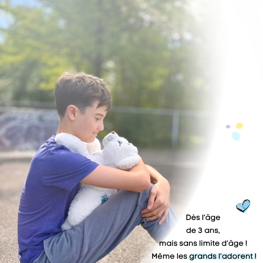 Ahimsa | Peluche lestée pédagogique pour enfants