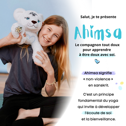 Ahimsa | Peluche lestée pédagogique pour enfants