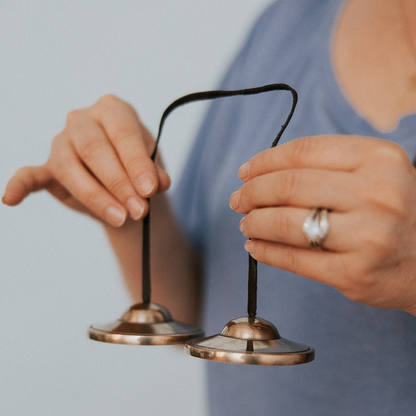Clochettes de méditation tibétaines (Tingsha)