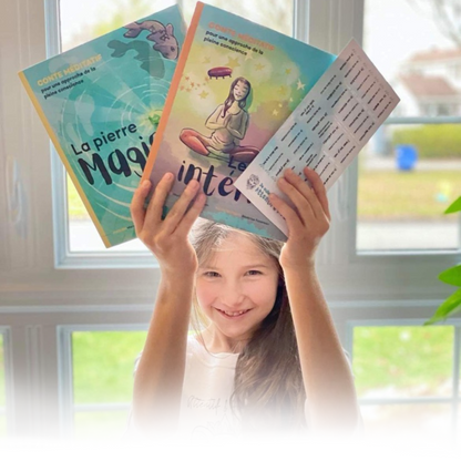 Ensemble cadeau - 2 livres & étiquettes